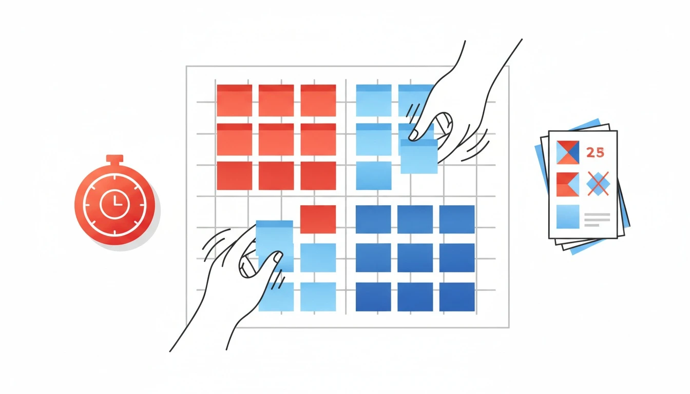 Impact vs Effort Matrix Example: 12 Initiatives